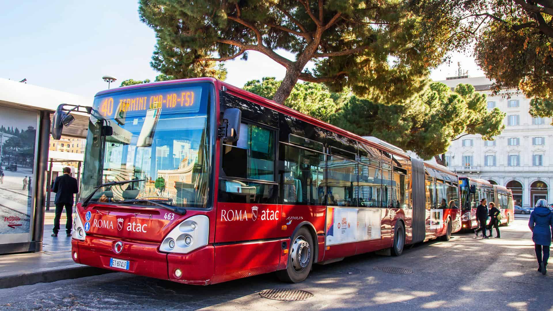 f bus in rome