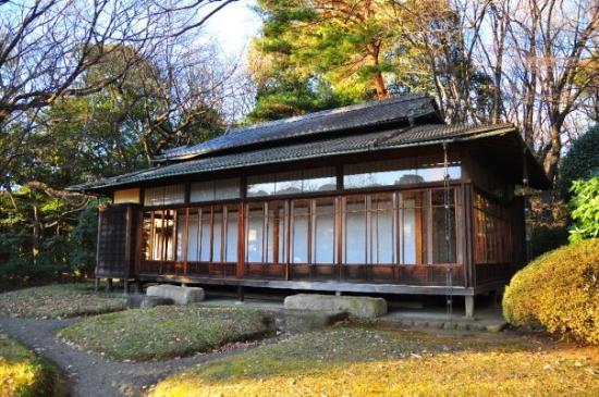 tea house at meiji shrine