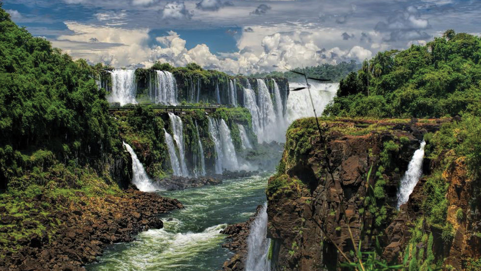 Argentina Iguazu Falls Walking Tour